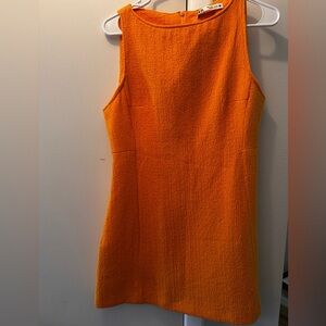 Zara Orange Shift Dress